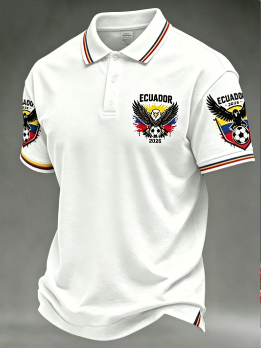 Men's ECUADOR 2026 Football polo shirt