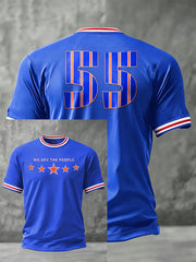 Men's We Are The People Scotland Football Lover Printed T-shirt