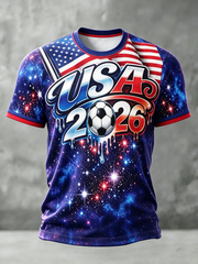 Men's USA Soccer Short Sleeves T-shirt