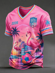 Men's American Football 2026 V-Neck T-Shirts