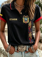 Women's polo T-shirt