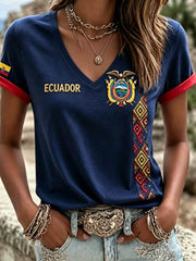 Women's short-sleeved T-shirt