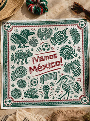 Unisex Mexico Football Lover Art Printed Bandana