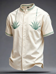 Men's Guelaguetza Mexico Art Printed Shirt