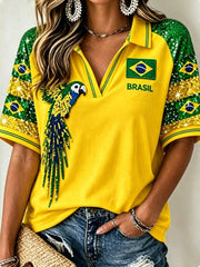 Women's polo T-shirt