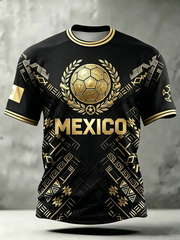Men's Mexico Printed short sleeves t-shirt