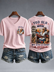 Women's My Too Old To Care Club T-Shirt