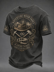 Men's R.I.P Dinosaur Explorer Memorial Tee