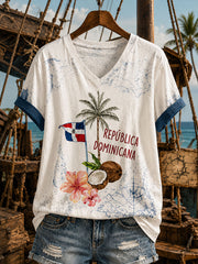 Women's Dominicana Short-sleeved T-shirt