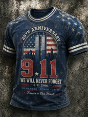 Men's 9.11 Never Forget Printed T-shirt