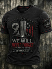 Men's 9.11 Never Forget Printed T-shirt