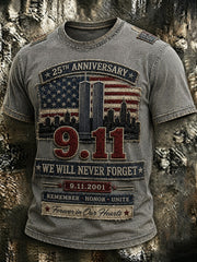 Men's 9.11 Never Forget Printed T-shirt