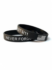 NEVER FORGET 9/11 Printed Wristband