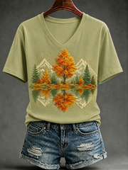 Women's Fall Short-sleeved T-shirt