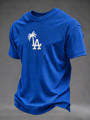 Men's American baseball Printed T-shirt
