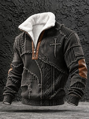 Men's Cross Christian Geometric Tops