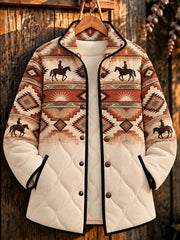 Women’s Western Geometric Art Canyon Line Jackets
