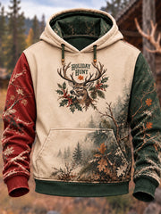 Men's Vintage Merry Hunting Season Hoodie