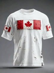 Men's Canada Print Casual T-shirt