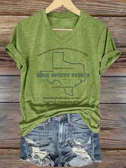 Women's Kerr County Strong V-neck T-shirt
