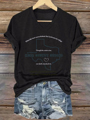 Women's Kerr County Strong V-neck T-shirt