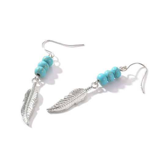 Native American feather earrings