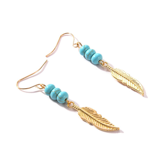 Native American feather earrings
