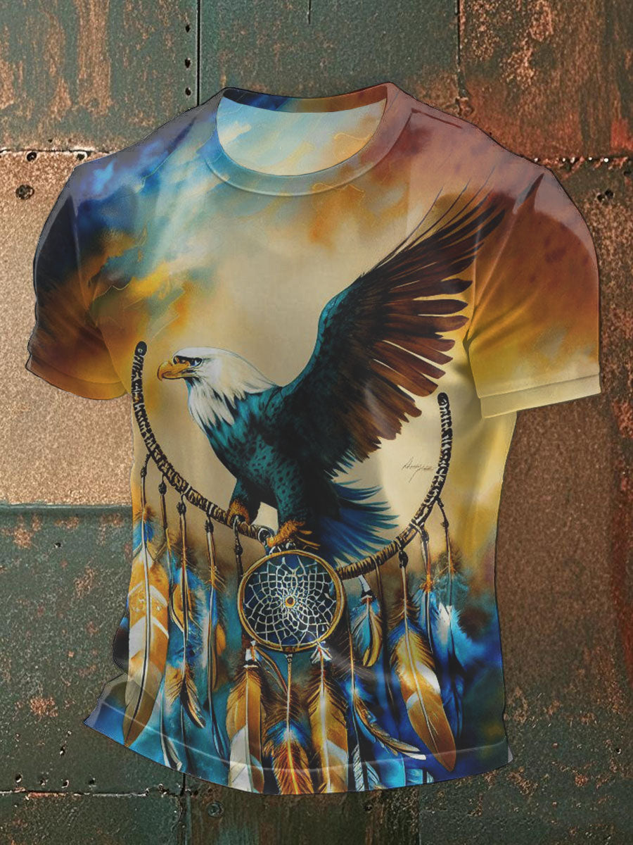 Men's Native American Eagle T-shirt