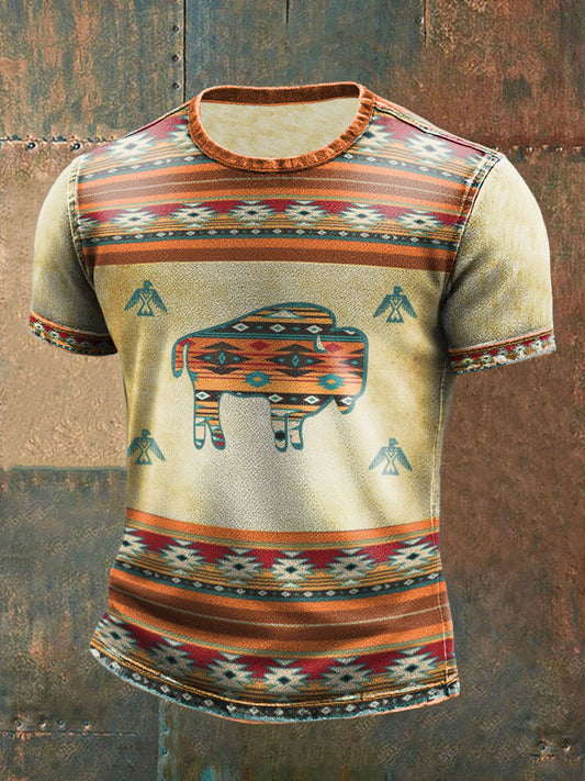 Men's Native American Bison T-shirt