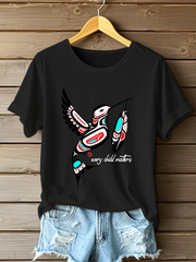Women's Every Child Matters Printed Casual T-Shirt