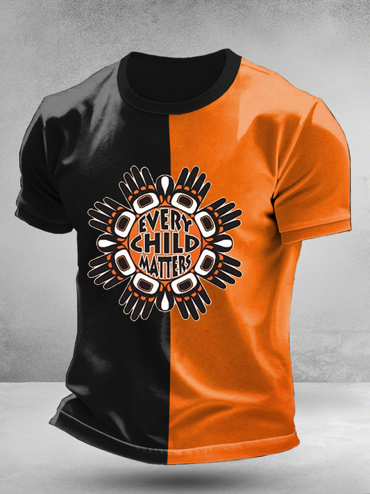 Men's Every Child Matters Printed Casual T-Shirt