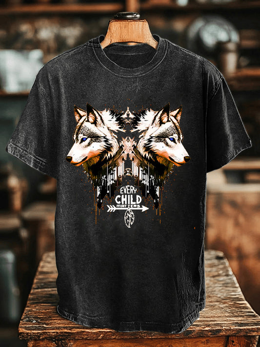 Men's Every Child Matters Printed Casual T-Shirt