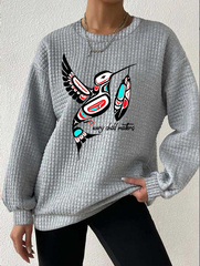 Women's Every Child Matters Waffle Print Sweatshirt
