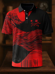 Men's Business Style Badge Top
