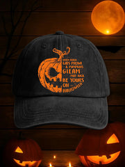Unisex Halloween Design Print Hat