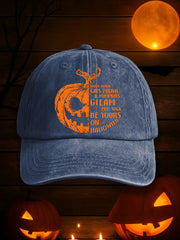 Unisex Halloween Design Print Hat