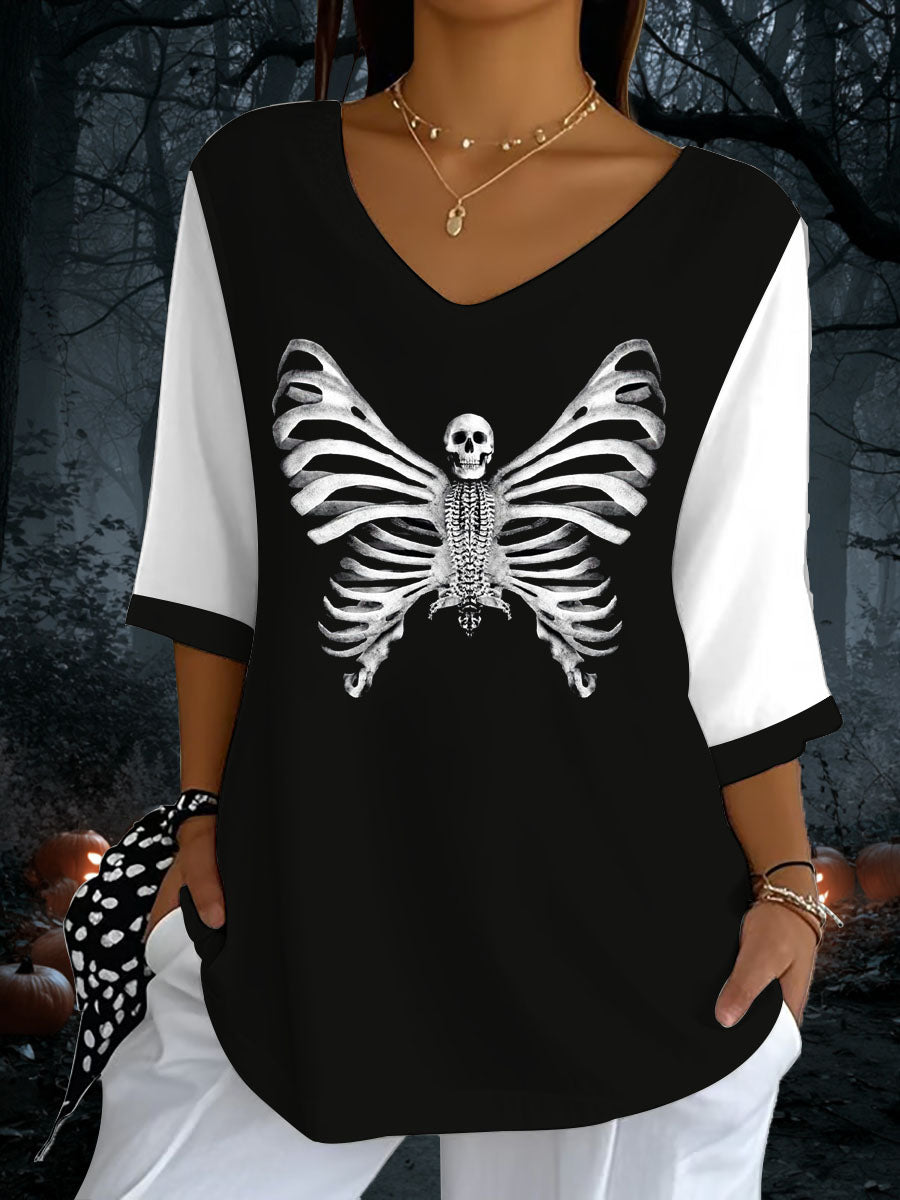 Women's Halloween Print Top