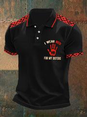 Men's I wear red for my sisters tops