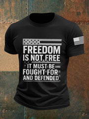 Men's Freedom Is Not Free R.I.P Charlie Kirk Tee