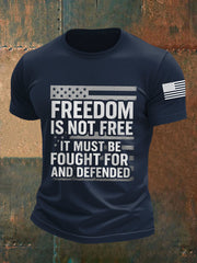Men's Freedom Is Not Free R.I.P Charlie Kirk Tee