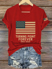 Women's Turing Point Rip Printed T-Shirt