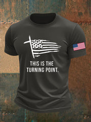 Men's This Is The Turning Point Printed T-shirt