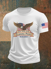 Men's Freedom Is Not Free R.I.P Charlie Kirk Short Sleeve T-shirt
