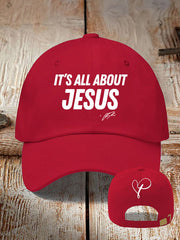 It's all about Jesus ck neutral hats
