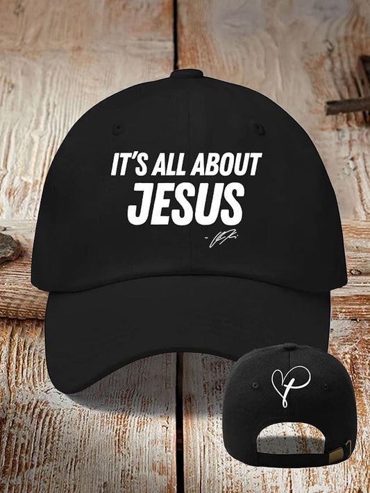 It's all about Jesus ck neutral hats