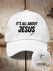 It's all about Jesus ck neutral hats