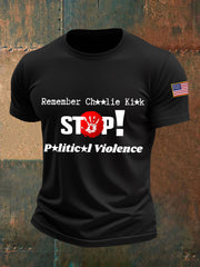 Men's stop violence T-shirts