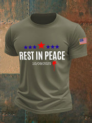 Men's rest in peace T-shirts
