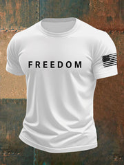 Men's Freedom Is Not Free R.I.P Charlie Kirk Short Sleeve T-shirt