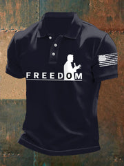 Men's Freedom Print Shirt
